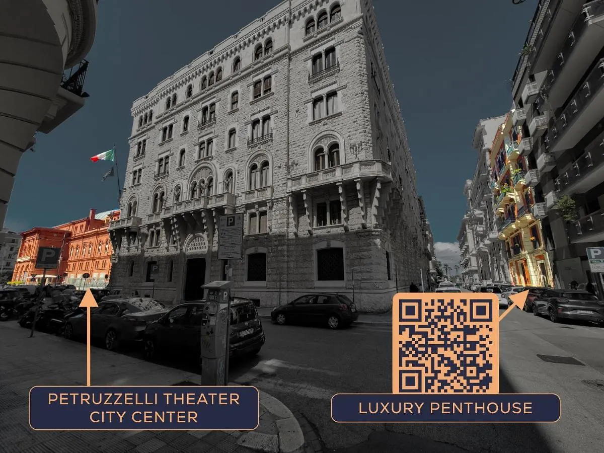 Penthouse In The Heart Of Bari With Terrace公寓 公寓